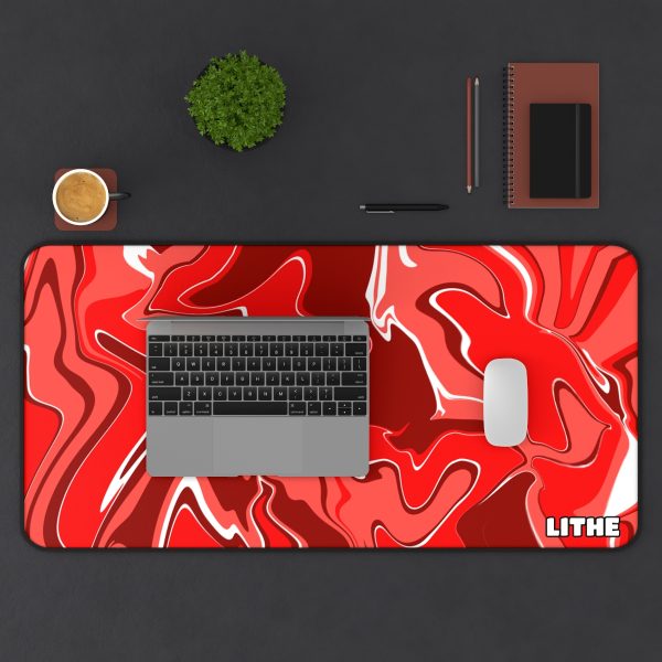 Red Swirl Deskpad - Image 3