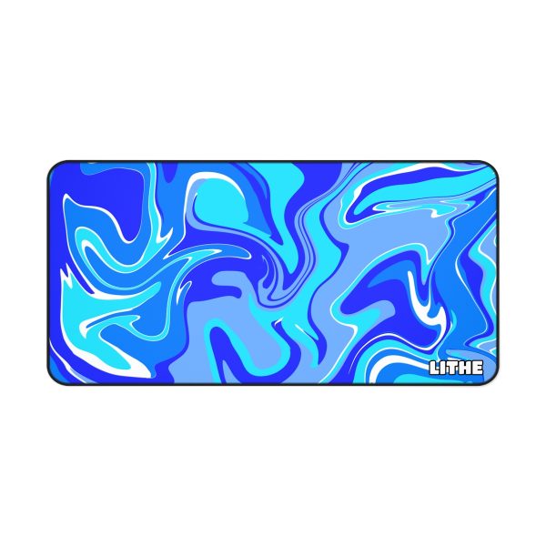 Blue Swirl Deskpad