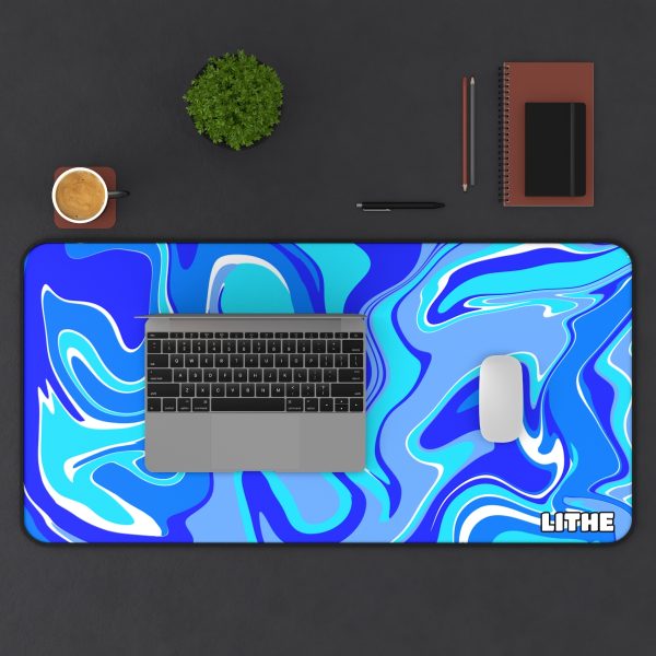 Blue Swirl Deskpad - Image 3